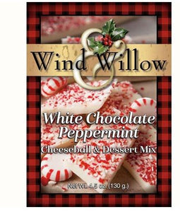 Wind And Willow White Chocolate Peppermint Cheese Ball and Dessert Mix