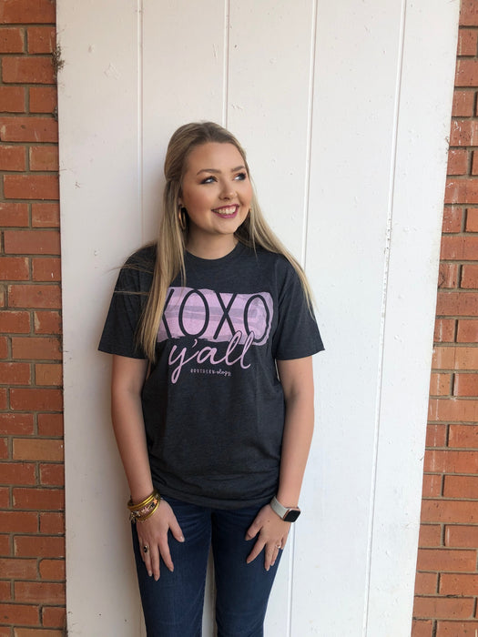 Southernology XOXO Y'all Statement T-shirt