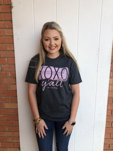 Southernology XOXO Y'all Statement T-shirt