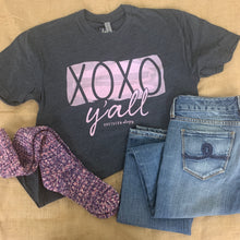 Load image into Gallery viewer, Southernology XOXO Y&#39;all Statement T-shirt