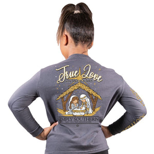 Simply Southern Collection Youth Barn Long Sleeve T-shirt