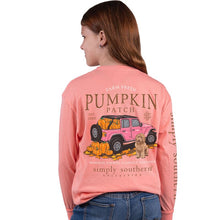 Load image into Gallery viewer, SIMPLY SOUTHERN COLLECTION YOUTH HAYRIDE LONG SLEEVE T-SHIRT