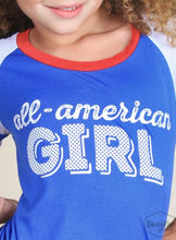 Load image into Gallery viewer, Southern Grace Youth Girls&#39; All-American Girl Double Ringer