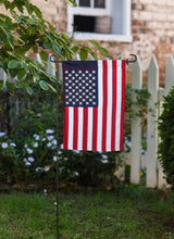 Load image into Gallery viewer, Evergreen American Flag Garden Applique Flag