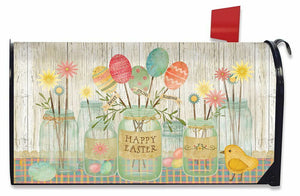 Briarwood Lane Spring Egg Bouquet Large Mailbox Cover
