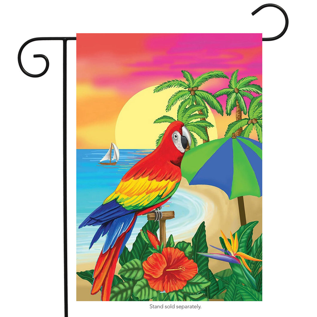 Briarwood Lane Paradise Parrot Garden Flag