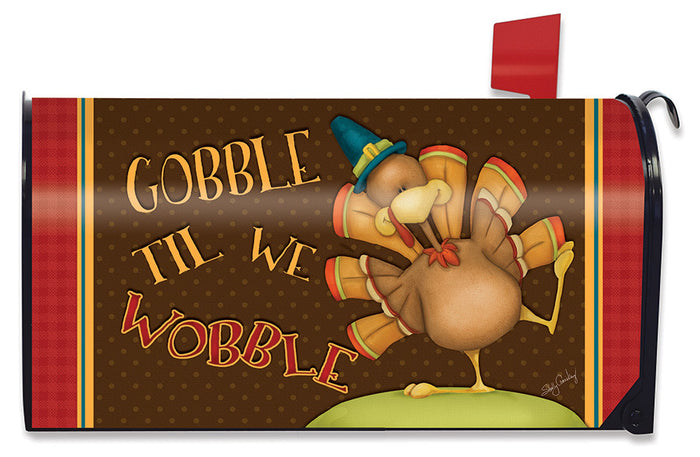 Briarwood Lane Gobble Til Wobble Mailbox Cover