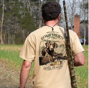 Straight Up Southern Armed And Ready Short Sleeve T-Shirt