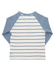 Load image into Gallery viewer, Rugged Butts Slate &amp; Ivory Stripe Raglan Henley