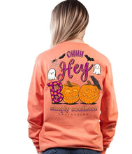Load image into Gallery viewer, SIMPLY SOUTHERN COLLECTION ADULT BOO LONG SLEEVE T-SHIRT