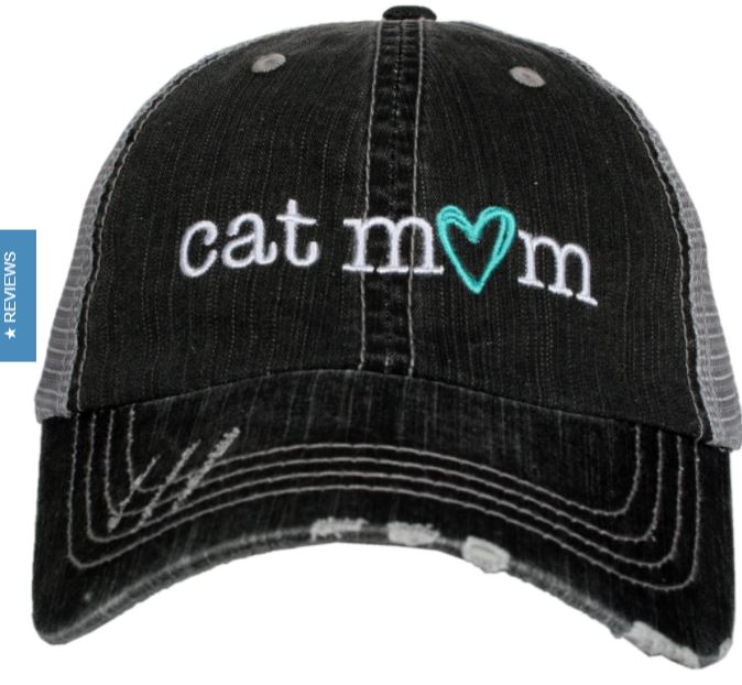 KATYDID CAT MOM TRUCKER HAT