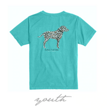 Load image into Gallery viewer, SOUTHERN FRIED COTTON YOUTH CHEETAH HOUND SHORT SLEEVE T-SHIRT
