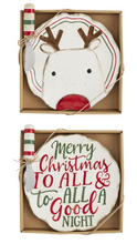 Load image into Gallery viewer, Mud Pie Farm Christmas Cheese Plate Sets