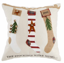 Load image into Gallery viewer, Mud Pie Christmas Icon Pillows