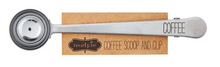 Load image into Gallery viewer, Mud Pie Coffee Scoop &amp; Clip