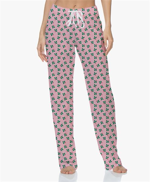 Hello Mello Holly Berry Holiday Lounge Pants