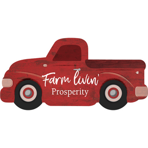 P. Graham Dunn Prosperity Farm Living Truck Tabletop Decor