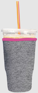 SIMPLY SOUTHERN HEATHER GRAY LARGE 30 OZ - 32 OZ DRINK HOLDER