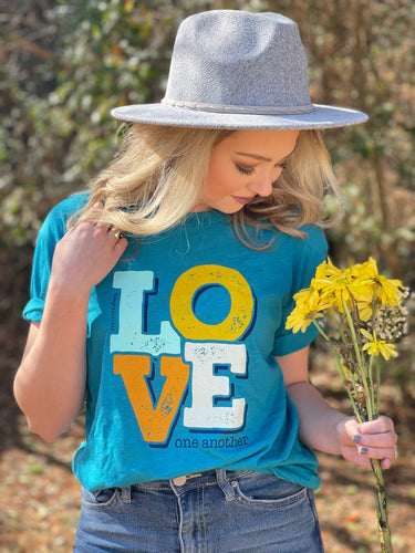 Southernology Love One Another Statement T-shirt