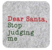 Load image into Gallery viewer, Mud Pie Holiday Felt Coasters