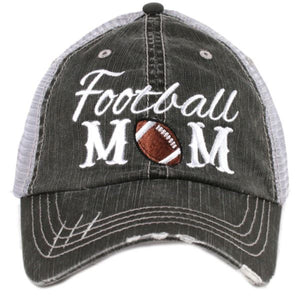 KATYDID FOOTBALL MOM TRUCKER HAT