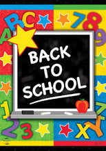 Load image into Gallery viewer, Briarwood Lane Back To School Chalkboard Garden Flag