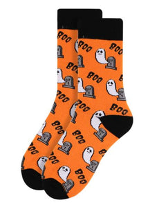Parquet Men's Halloween Ghost Novelty Socks