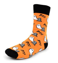 Load image into Gallery viewer, Parquet Men&#39;s Halloween Ghost Novelty Socks