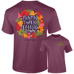 Southernology Autumn Leaves Short Sleeve T-shirt