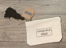 Load image into Gallery viewer, MUD PIE GRADUATION CANVAS POUCHES