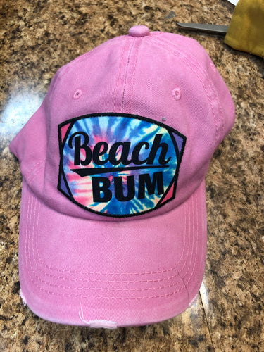 Southern Grace Beach Bum Pink Hat