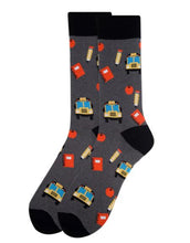 Load image into Gallery viewer, Parquet Men&#39;s Back to School Novelty Socks