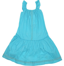 Load image into Gallery viewer, SIMPLY SOUTHERN COLLECTION DROP WAIST DRESS IN AQUA