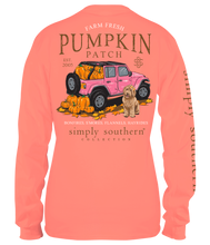 Load image into Gallery viewer, SIMPLY SOUTHERN COLLECTION ADULT HAYRIDE LONG SLEEVE T-SHIRT