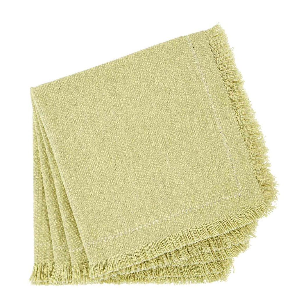 MUD PIE GREEN SPRING CLOTH NAPKINS