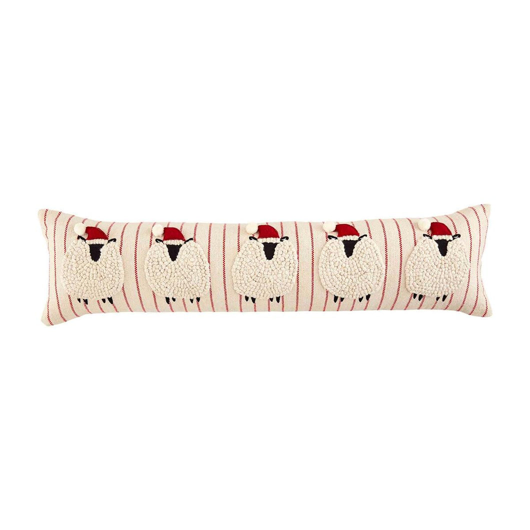 MUD PIE CHRISTMAS SHEEP PILLOW