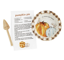 Load image into Gallery viewer, Mud Pie Fall 2021 Boxed Pie Plate Set