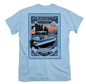 Straight Up Southern Pontoon T-shirt