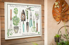 Load image into Gallery viewer, Evergreen Potting Shed Outdoor Wall Canvas, 24&quot;x36&quot;