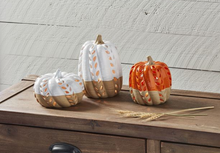 Load image into Gallery viewer, Mud Pie Pumpkin Lanterns