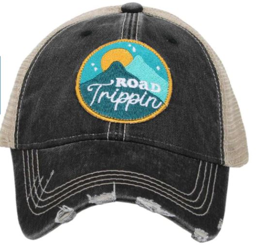 KATYDID ROAD TRIPPIN' CIRCLE PATCH TRUCKER HAT
