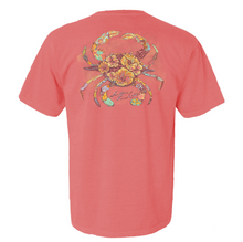 Load image into Gallery viewer, SOUTHERN FRIED COTTON SEASIDE CRAB SHORT SLEEVE T-SHIRT