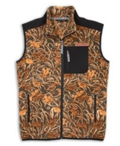 SIMPLY SOUTHERN COLLECTION SIMPLY FLEECE VEST IN CAMO
