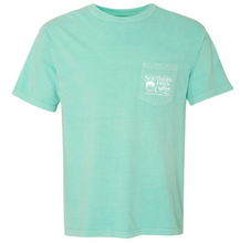 Load image into Gallery viewer, SOUTHERN FRIED COTTON SOMEWHERE ON A BEACH SHORT SLEEVE T-SHIRT