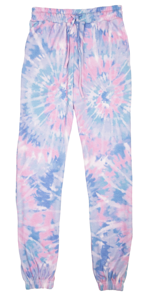 SIMPLY SOUTHERN COLLECTION PURPLE SWIRL TIEDYE JOGGER