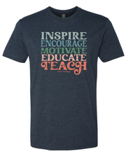 Load image into Gallery viewer, SOUTHERNOLOGY TEACHERS INSPIRE STATEMENT SHORT SLEEVE T-SHIRT