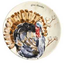 Load image into Gallery viewer, Mud Pie Thanksgiving Salad Plates Several Varieties