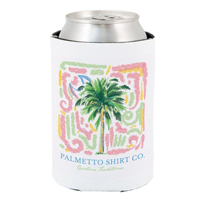 Palmetto Shirt Co. Palmetto Watercolor Reversible Koozie
