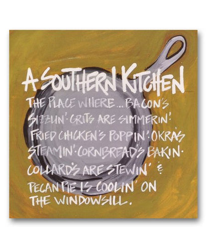 Magnolia Lane A Southern Kitchen Canvas Sign